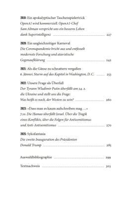 Unsternstunden der Menschheit