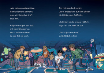 TKKG Junior, Bücherhelden 1. Klasse, Die Minigolf-Mission