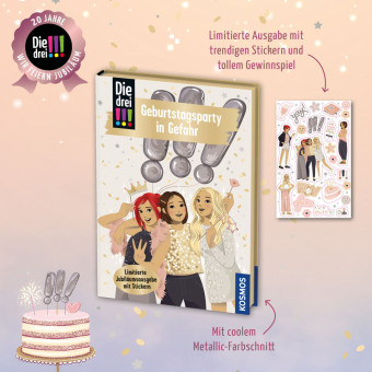 Die drei !!!, 117, Geburtstagsparty in Gefahr 