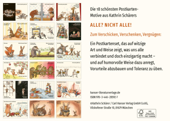 Alle? Nicht alle! Postkarten-Set
