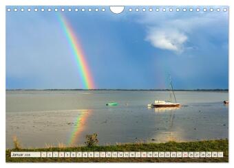Insel Sylt - Fantastische Momente (Wandkalender 2026 DIN A4 quer), CALVENDO Monatskalender