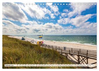 Insel Sylt - Fantastische Momente (Wandkalender 2026 DIN A4 quer), CALVENDO Monatskalender