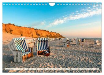 Insel Sylt - Fantastische Momente (Wandkalender 2026 DIN A4 quer), CALVENDO Monatskalender