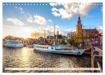 OSTFRIESLAND Wundervolle Halbinsel am Wattenmeer (Wandkalender 2026 DIN A4 quer), CALVENDO Monatskalender