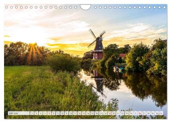 OSTFRIESLAND Wundervolle Halbinsel am Wattenmeer (Wandkalender 2026 DIN A4 quer), CALVENDO Monatskalender