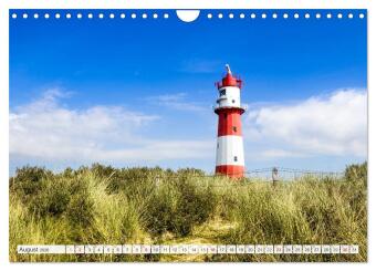 OSTFRIESLAND Wundervolle Halbinsel am Wattenmeer (Wandkalender 2026 DIN A4 quer), CALVENDO Monatskalender