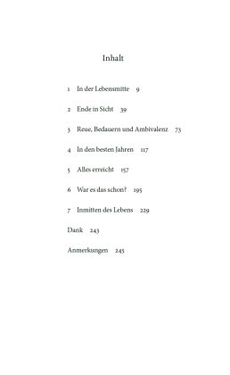 Mitte des Lebens