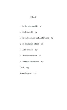 Mitte des Lebens