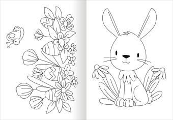 Ausmal-Fensterbilder Ostern 