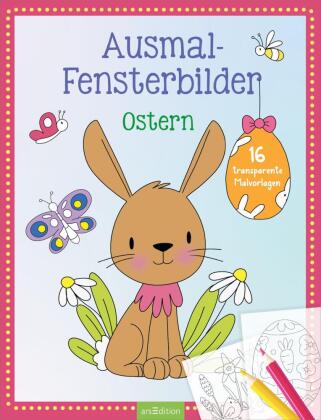 Ausmal-Fensterbilder Ostern 