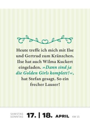 Abreißkalender Renate Bergmann - Der Kalender 2027