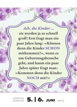 Abreißkalender Renate Bergmann - Der Kalender 2027