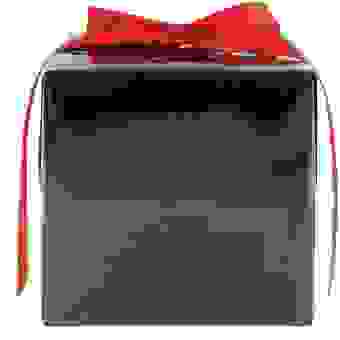 Geschenkpapier Lack, Schwarz, FSC MIX