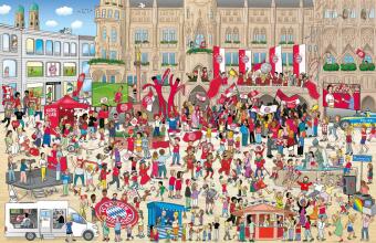 FC Bayern München Wimmelbuch 