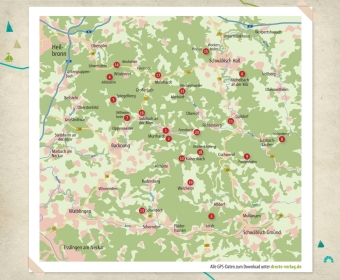 Schwäbisch-Fränkischer Wald. Wandern für die Seele