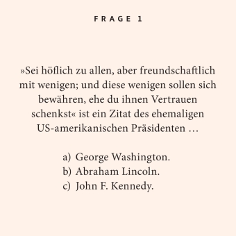 Freundschaft. Das Quiz
