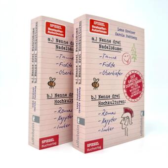 Nenne drei Nadelbäume: Tanne, Fichte, Oberkiefer & Nenne drei Hochkulturen: Römer, Ägypter, Imker
