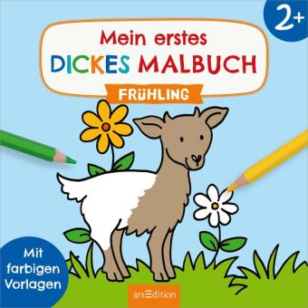 Mein erstes dickes Malbuch ab 2 - Frühling 