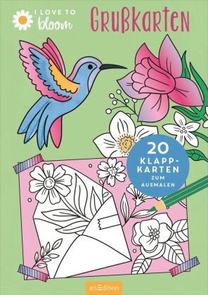 I Love to Bloom - Grußkarten