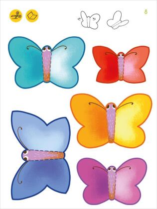 Mein erstes Sticker-Bastelheft - Ostern