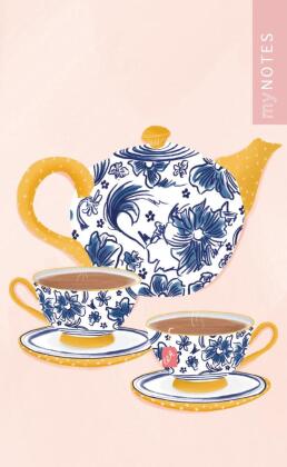 myNOTES Papeterie: Notizbuch A6 Simply, Katy - Tea Time