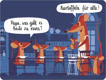 Ich, ich, ich! Fünf Mäuse haben Hunger