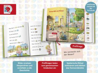 Leseprofis - Mit Bildern lesen lernen: Der geheimnisvolle Zauberhut, Erstes Lesen