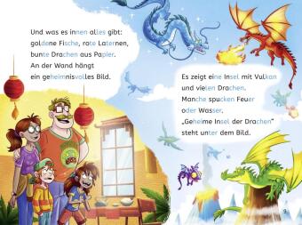 Leseprofis - Silbe-für-Silbe: Das Geheimnis der Dracheninsel, 1. Klasse