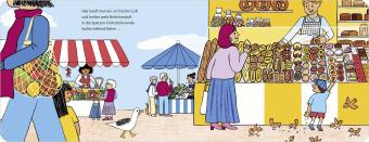 Möwe Emma im Gewimmel: Auf dem Markt