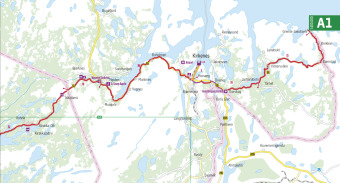 Europa-Radweg Eiserner Vorhang / Europa-Radweg Eiserner Vorhang 1 Finnland / Ostseeküste Baltikum