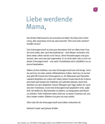 Der kleine Schwangerschafts-Coach
