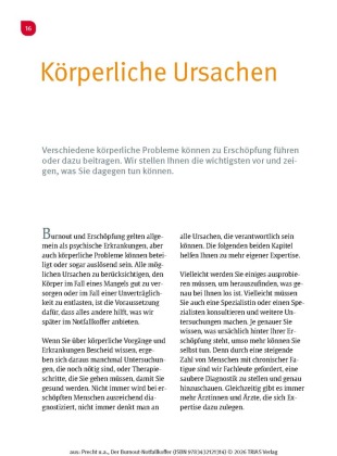 Der Burnout-Notfallkoffer