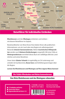 Reise Know-How Reiseführer Rheinhessen, Rheingau