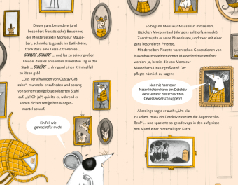 Meisterdetektiv Mausebart - Wo ist Gustav Giftzahn? Ein Mäusekrimi (Band 1) 