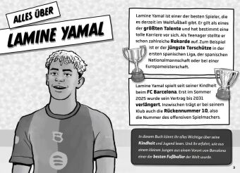 Mein Fußballheld Lamine Yamal - Seine Geschichte, seine Spiele, seine Rekorde