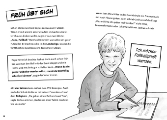 Mein Fußballheld Joshua Kimmich - Seine Geschichte, seine Spiele, seine Rekorde 