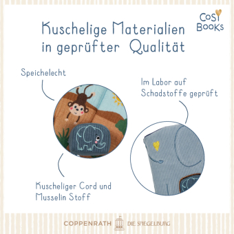 CosyBooks: Babys Spielbuch Kleiner Elefant