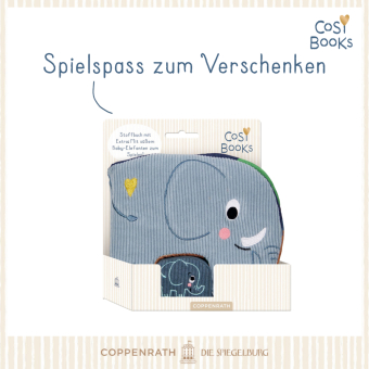CosyBooks: Babys Spielbuch Kleiner Elefant