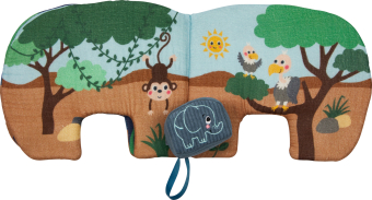 CosyBooks: Babys Spielbuch Kleiner Elefant