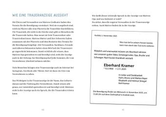 Wenn die Trauer zu dir kommt