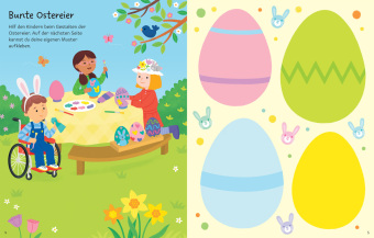 Mein erstes Stickerbuch: Wir feiern Ostern