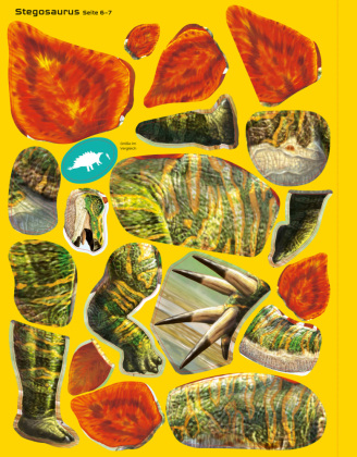 Der große Stickerspaß: Spektakuläre Dinosaurier