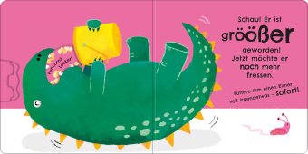 Dreh-das-Rad-Buch: Füttere deinen Dino
