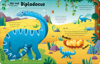 Mein erstes Wissen zum Aufklappen: Groß, größer, Dinosaurier!