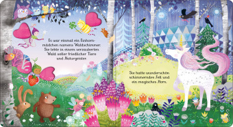 Mein glitzerndes Fühlbuch: Das Einhorn