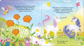 Mein glitzerndes Fühlbuch: Das Einhorn