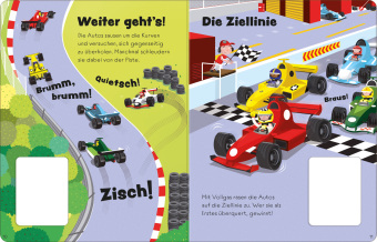 Wer gewinnt das Autorennen?