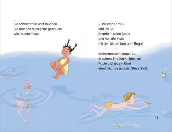 Grimm und Möhrchen machen das Seepferdchen 