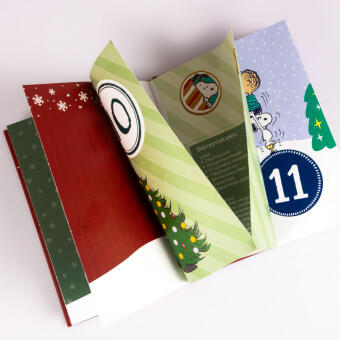Peanuts Geschenkbuch: Mit Snoopy und den Peanuts durch den Advent