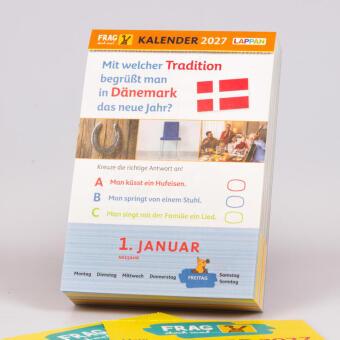 Frag doch mal ... die Maus: Tageskalender 2027 - Mein Kalender für jeden Tag!